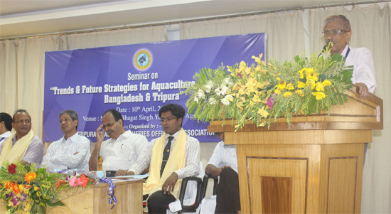 Presendential address by the President of TGFOA Mr Alok Kumar Chakraborti
